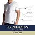 thumbnail image 6 of U.S. Polo Assn. Men's - 4 Pack V Neck Undershirts for Men (S-XL), 6 of 6