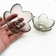 thumbnail image 3 of Small Jewelry Dish Tray for Women, Glass Jewelry Tray Trinket Dish, Flower Ring Dish Engagement Gift, Crystal Ring Holder Dish, Vanity Jewelry Plate Dish, Jewelry Bowl for Rings, Earrings, 3 of 10