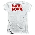 thumbnail image 3 of David Bowie Piercing Gaze Allover Print Officially Licensed Sublimation Juniors T Shirt, 3 of 4