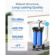 Waterdrop Spotless Car Wash System with Bypass Valve, Deionized Water System, Spot Free, Works for All Vehicles, RV, Motorcycles, Windows, Boats, Planes and More, 20 Inches