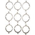 thumbnail image 3 of Purse Clasp Lock, 9Pcs Coin Purse Accessories Kiss Lock Frame Metal Embossing DIY Craft Accessories  for Evening Bags for Luggage for Dinner Bags for Handbags, 3 of 8