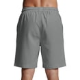 thumbnail image 5 of Axiiglly Mens Shorts Drawstring Elastic Waist 4 Pockets Relaxed Fit Summer Outdoor Cargo Hiking Shorts, S-3XL, 5 of 5