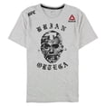 thumbnail image 1 of Reebok Mens Brian Ortega Graphic T-Shirt, Grey, Small, 1 of 1