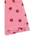 thumbnail image 4 of Strawberry Shortcake Tween 2- Piece Short Sleeve Top and Shorts Pajama Set with Spa Headband, Sizes 4-12, 4 of 4