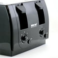 thumbnail image 4 of Better Chef 4 Slice Dual-Control Black Toaster, 4 of 5