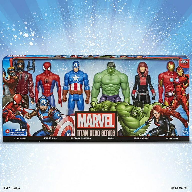 Coffret de 6 figurines Marvel Titan Hero - MARVEL - Titan Hero