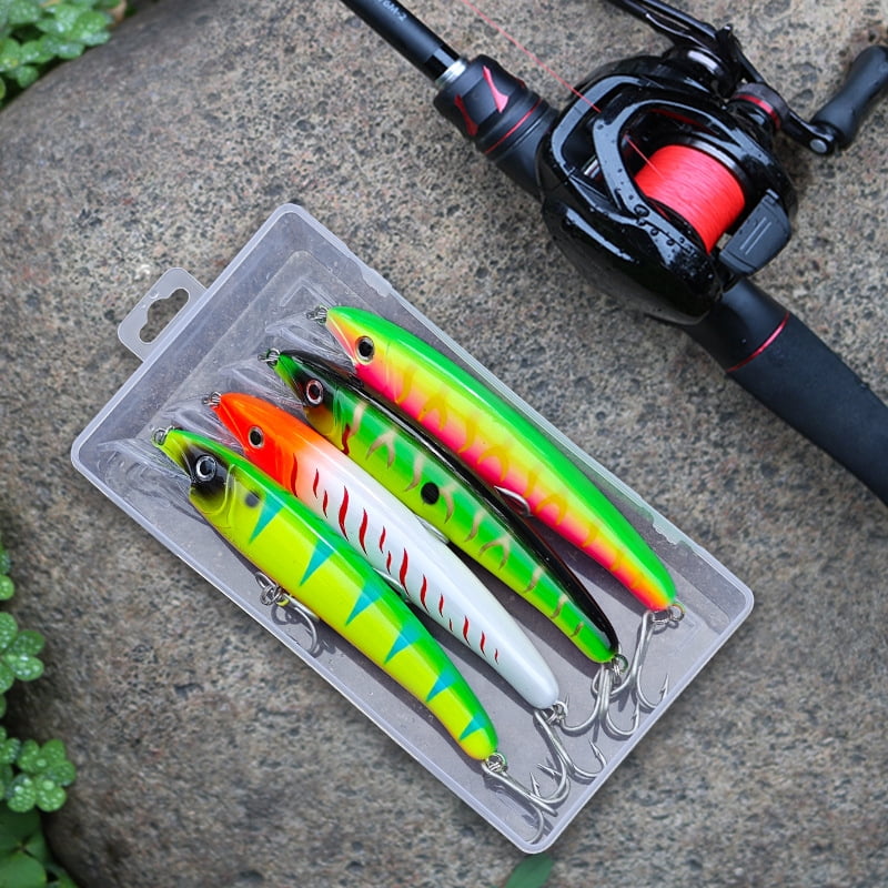 4PC Fishing Lures Jigs Long Casting Simulation High Quality Bait Set