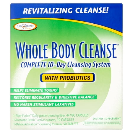 Enzymatic Therapy 10 Day Whole Body Cleanse Kit 104 (The Best Whole Body Cleanse)