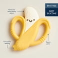 thumbnail image 3 of Itzy Ritzy Chew Crew Banane Anneau de Dentition pour Bébé en Silicone pour Nourrissons, Anneau de Dentition Fantaisie, 0 mois et plus, 3 of 4