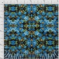 thumbnail image 1 of Soimoi Poly Georgette Fabric Leaves & Rose Panel Decor Fabric Printed Yard 42 Inch Wide, 1 of 5