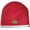Red, variant on Green Shamrock Patch Performance Beanie Hat - Black