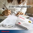 thumbnail image 3 of Clips para papel Officemate Premium #1 1000 plateados (10 x 100), 3 of 3