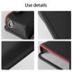 thumbnail image 5 of Riwesomey Estuche de almacenamiento para grietas de asiento de coche, soporte de bolsillo lateral para camión, billeteras universales con costura para Ventana automotriz Vino rojo Riwesomey VI017196-03, 5 of 6
