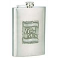thumbnail image 1 of FJX Wholesale HFL-D021 Flacon en Acier Inoxydable 8oz Meilleur Homme, 1 of 1