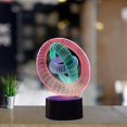 thumbnail image 5 of Colorful Gradient 3D Visual Stereo Light LED Remote Control Night Light, 5 of 5