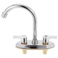 thumbnail image 2 of Shisuyan Water Faucet Washbasin Basin Faucet Kitchen Bathroom Faucet Double Faucet, 2 of 9