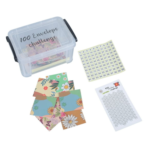 100 Money Saving Envelope Challenge Kits for Budget Organizing