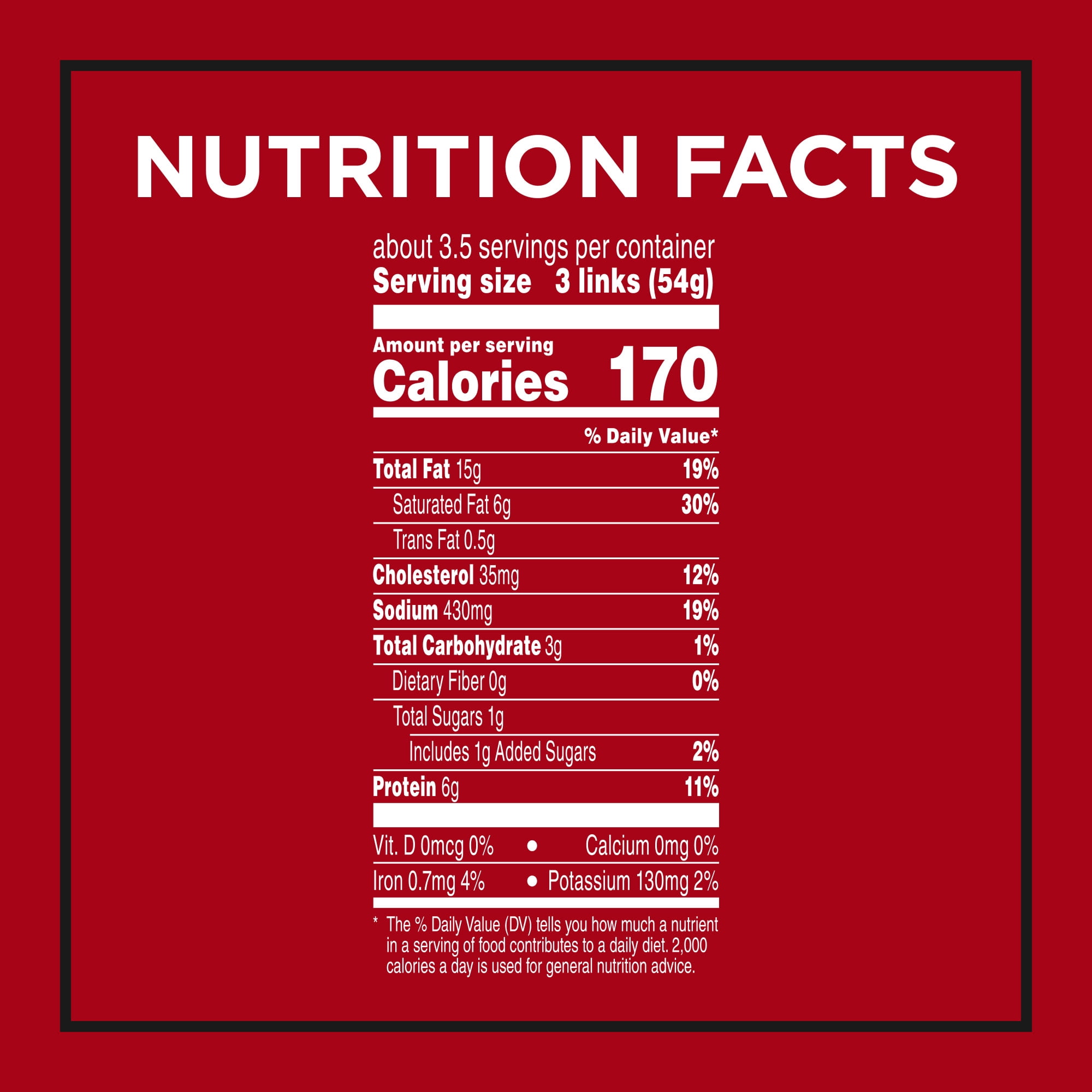 Banquet Brown'N Serve Beef Fully Cooked Sausage Links, 6g Protein per Serving, Frozen Breakfast, 6.4 oz.