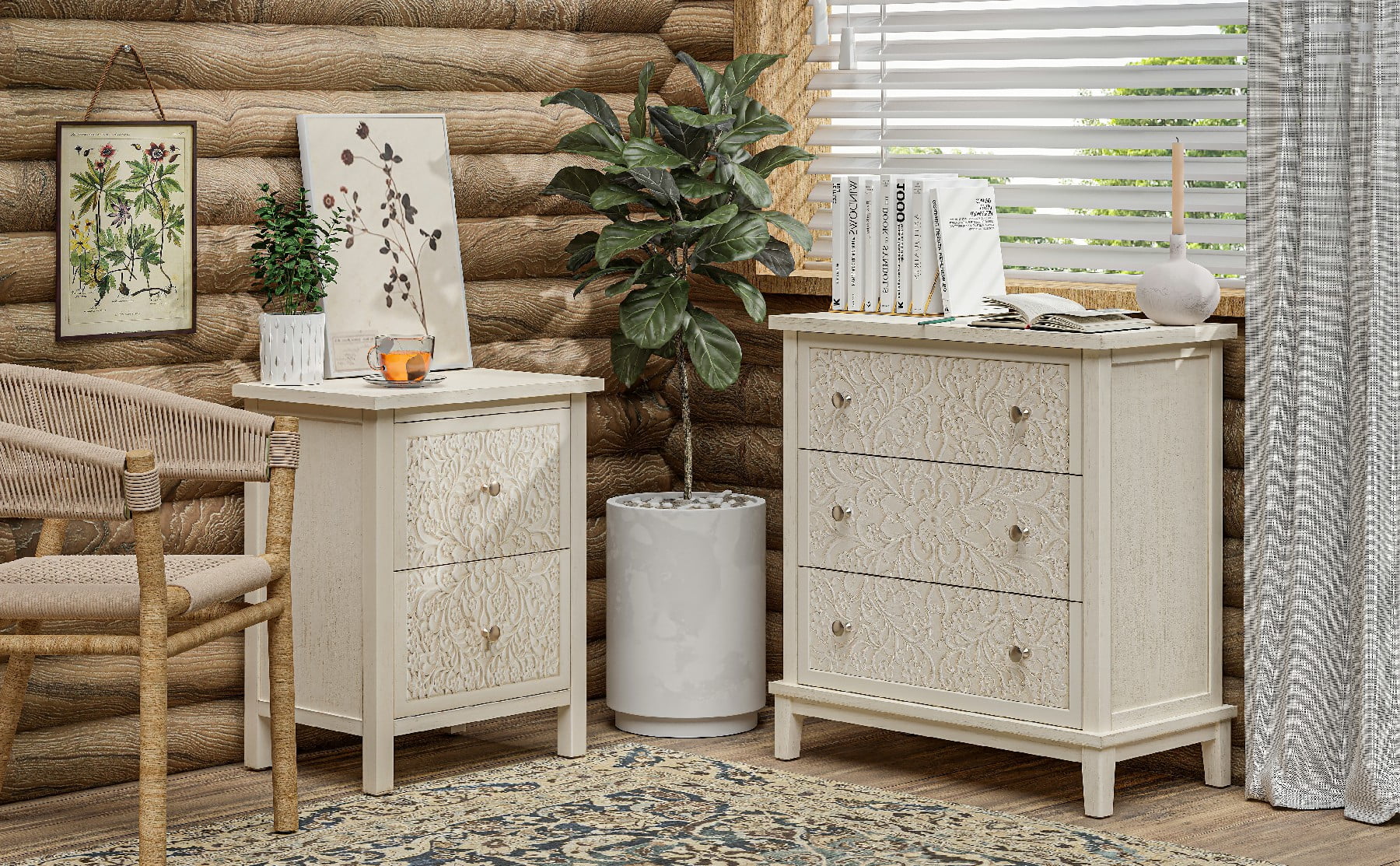 Fully assembled nightstands discount
