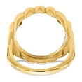 thumbnail image 5 of 14K Yellow Gold Ring Band Themed Holds 1 10oz American Eagle coin Product does not include, Size 7, 5 of 8