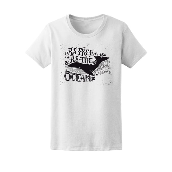 Free As The Ocean T-Shirt Men -Image by Shutterstock, Male Medium