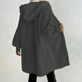 thumbnail image 5 of Pyhlmscde Women's Oversized Trendy Long Casual Fuzzy Jackets, Jackets for Women, Fall Coats, Cardigan Sweaters for Women, 5 of 5