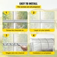 thumbnail image 6 of VEVOR Greenhouse Wiggle Wire Aluminum Alloy Spring Lock U-Channel 6.56ft 20PCS, 6 of 9