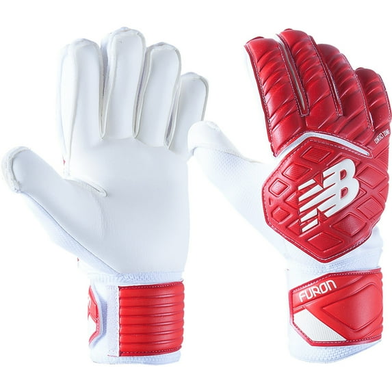 New Balance Furon Dynamite Replica Finger Spines Goalkeeper Gloves Red Size 7