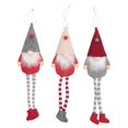 thumbnail image 4 of 3 Paquetes Navidad Sin Rostro Gnomo de Pierna Larga Santa áRbol Adorno Colgante Decoraciones MuñEcas para Regalos Colgantes del Hogar, 4 of 11