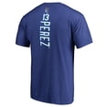 thumbnail image 3 of Men's Salvador Perez Royal Kansas City Royals Backer T-Shirt, 3 of 3