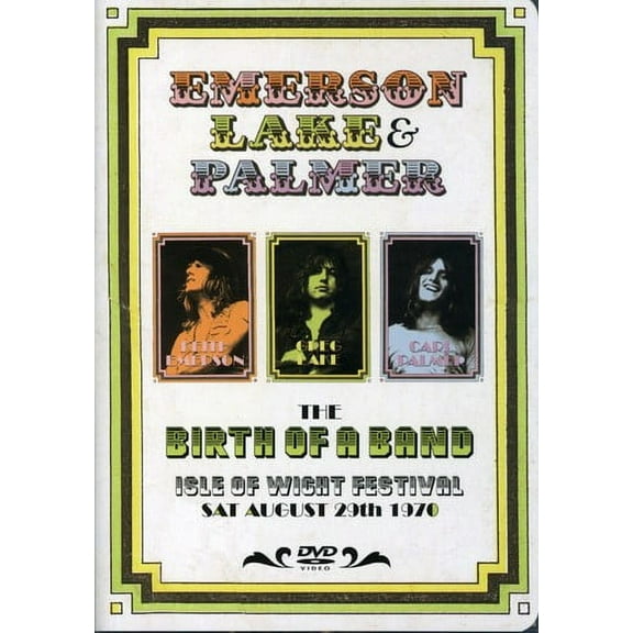 The Birth of a Band: Isle of Wight Festival 1970 - Emerson, Lake & Palmer (DVD)