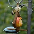 thumbnail image 2 of Clearance! Upgraded Fruit Bird Feeder for Outdoor Garden Hanging Apple Orange Feeder with Hanging Rope Handmade Nature Oriole Bird Feeder Gift for Bird Lovers Balcony Backyard Window Tree Decor, 2 of 9