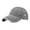 Grey, variant on Mens Dark Gray Distressed Baseball Cap Ripped Edge Soft Denim Fabric Cap Lightweight Breathable Casual Streetwear Daily Outdoor Sun Protection Cap