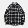 thumbnail image 6 of Plaid Shirts for Men Clearance Sale,Mens Plaid Shirt Big and Tall,Plaid Shirts,Flannel Plaid Shirt for Men Regular Fit Button Down Shirts Long Sleeve Casual Button Up Plaid Shirts Tops, 6 of 6