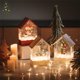 thumbnail image 2 of KG Navidad en Stock Adornos De Navidad USB/con pilas globo De agua De Navidad LED iluminar Casa Musical linterna De nieve De Navidad, 2 of 4