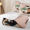 thumbnail image 4 of Erosebridal Cute Cat Quilt Full, Pet Theme Full Bedspread Sets, 3-Piece 1 Quilt and 2 Pillowcases, 4 of 7