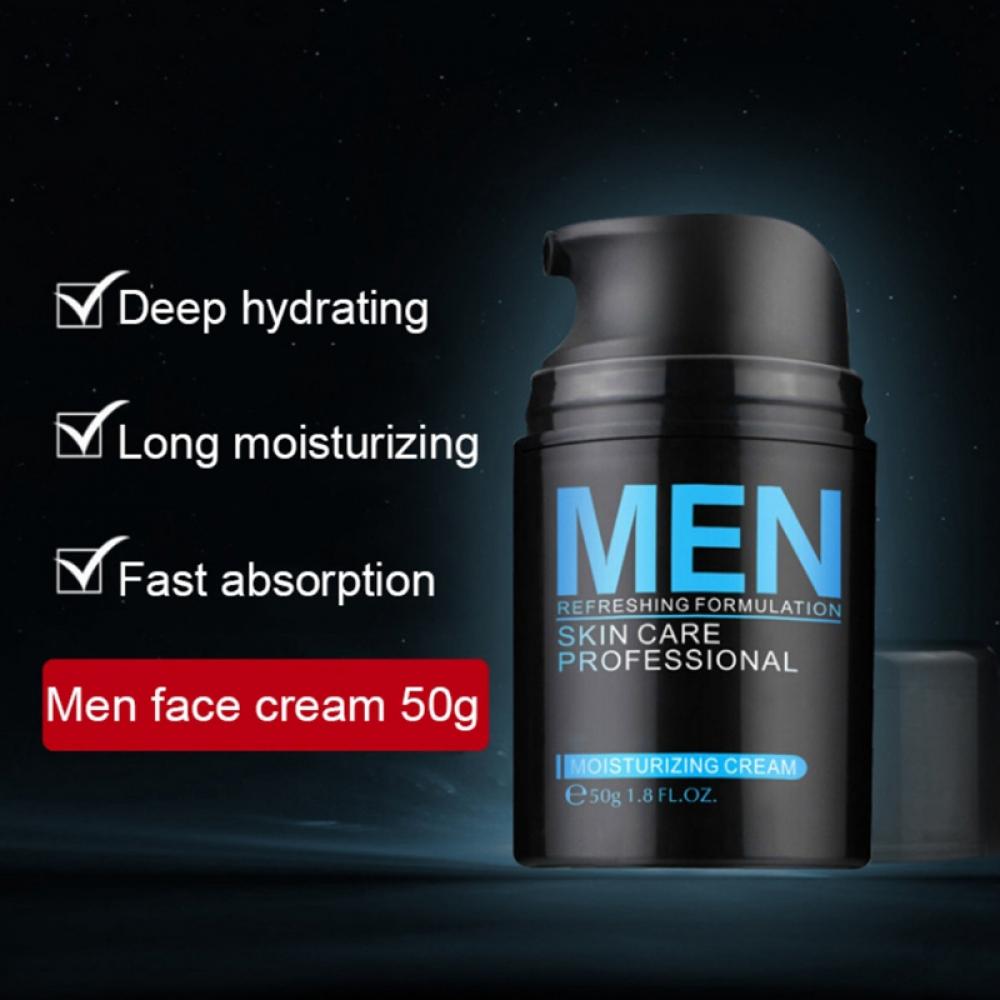 Men's Face Cream Moisturizer Anti Aging Facial Skin Care Made in