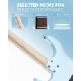 thumbnail image 3 of Guitarra eléctrica Donner DMT-66 99 cm con funda para principiantes, color azul, 3 of 9