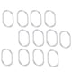thumbnail image 1 of Cateissary 12 piezas perchas para cortinas de baño anillas para cortinas de baño ganchos de fijación Almacenamiento y organización del hogar, 1 of 6