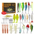 thumbnail image 2 of BotaniNest 24 Piece Fishing Countdown Set Metal Blind Tackle Kit For Teens And Adults Outdoor Angling Gear, 2 of 6
