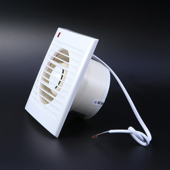 Pawsdot Kitchen Ventilation Fan KHG-100 White Copper Motor 1Set for Humidity Removal