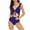 Blue, variant on Swim Shorts Women Slimming Swimsuits for Women Women's Tankini Swimsuits Tops Clearance Items Under 5 Dollars Free Shipping