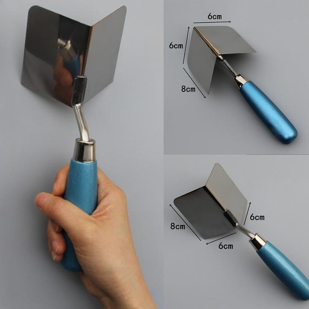 Plastering Trowel Tools Stainless Steel Drywall B-Lade Portable Finishing Spatula Flexible Painting Skimming B-Lade for Wall Plastering Plasterboard Jointing Size : 60cm