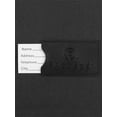 thumbnail image 6 of (3 pack) Protege Regency 24" Checked Polyester Softside Upright Luggage, All Ages, Black, 6 of 12