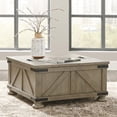 thumbnail image 2 of Signature Design by Ashley Casual Aldwin Coffee Table With Storage  Gray, 2 of 7