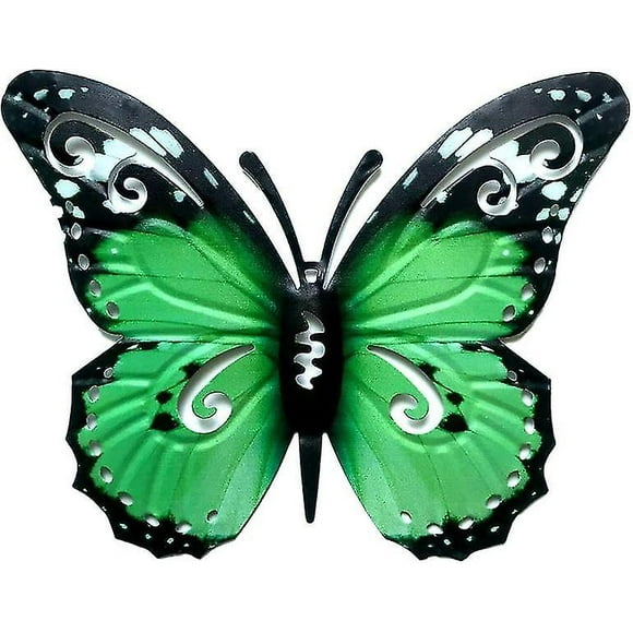 Outdoor Metal Butterflies Butterfly Large Wall Art 3d Metal Butterfly Wall Hanging Hanger Vintage Bu