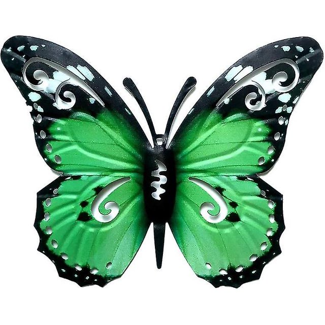Outdoor Metal Butterflies Butterfly Large Wall Art 3d Metal Butterfly Wall Hanging Hanger Vintage Bu