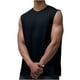 thumbnail image 4 of pstuiky Camiseta sin mangas para hombre, Camiseta deportiva de verano para hombre, de cuello redondo, lisa, de fitness Camisas de hombre xl, 4 of 4