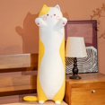 thumbnail image 1 of Cartoon Cat Plush Body Pillow 150cm for Sofa Back Cushion in Neutral Color, 1 of 9