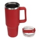 thumbnail image 1 of Vaso Aislado De 40 Oz Con Tapa Y Pajita, Taza De Viaje De Acero Inoxidable A Prueba De Fugas, Taza De Café Con Asa, Botella De Agua Al Vacío De Doble Pared, Vaso De Café, 1 of 8